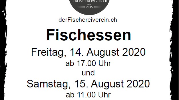 Fischessen vom 14./15.08.2020 Fischessen vom 14./15.08.2020